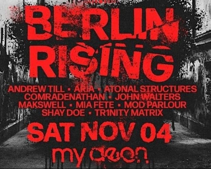 BERLIN RISING 4.0 tickets