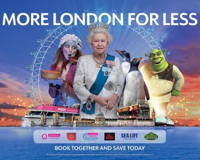 Merlin’s Magical London: 3 Attractions In 1: The London Dungeon & Sea Life & Madame Tussauds tickets