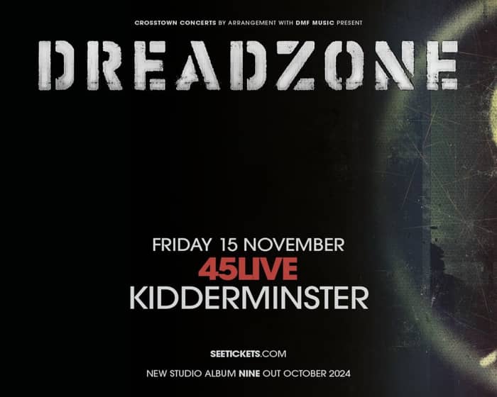 Dreadzone tickets