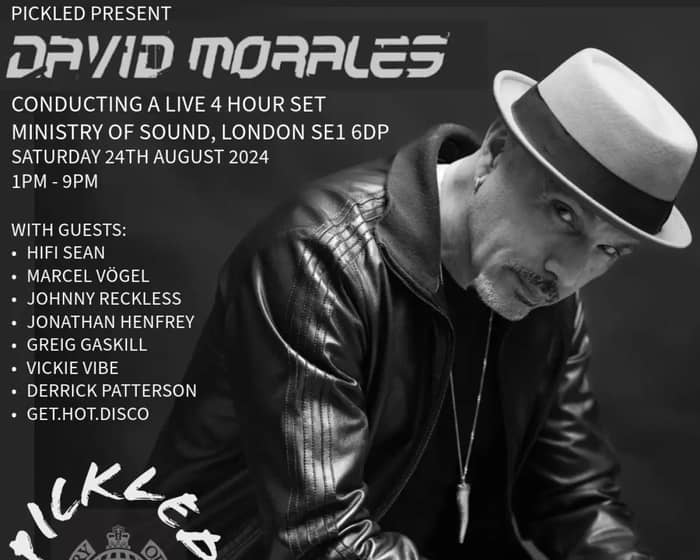 David Morales tickets