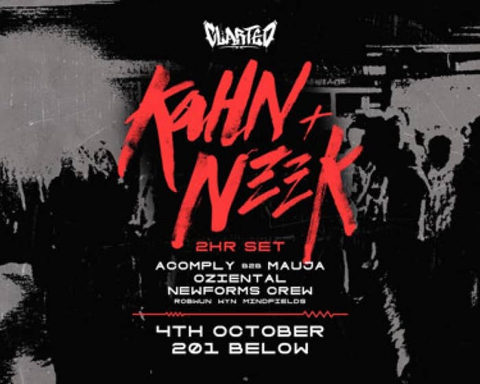 Kahn & Neek tickets