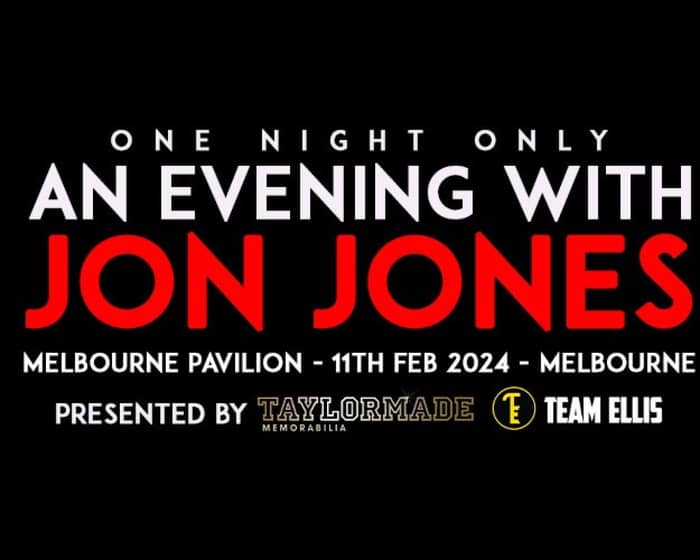 An Evening With Jon Jones tickets