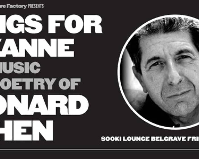 The Music and Poetry of Leonard Cohen tickets