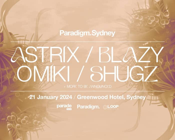 Paradigm Sydney tickets