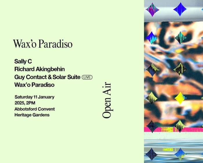 Wax'o Paradiso Open Air tickets