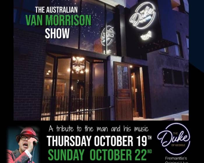 The Australian Van Morrison Show tickets