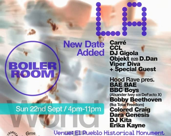 Boiler Room: LA | Sunday tickets