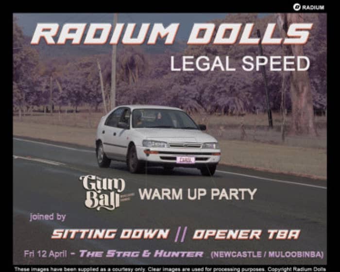 Radium Dolls 'LEGAL SPEED' Album Tour tickets
