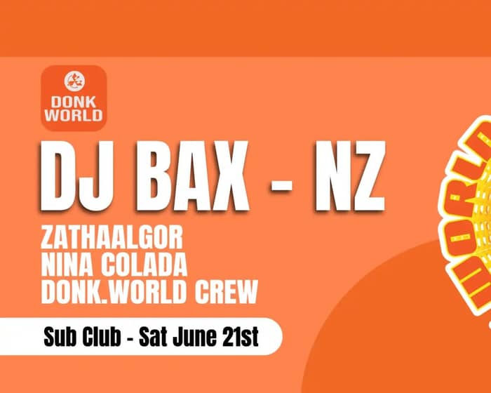Bax DJ tickets