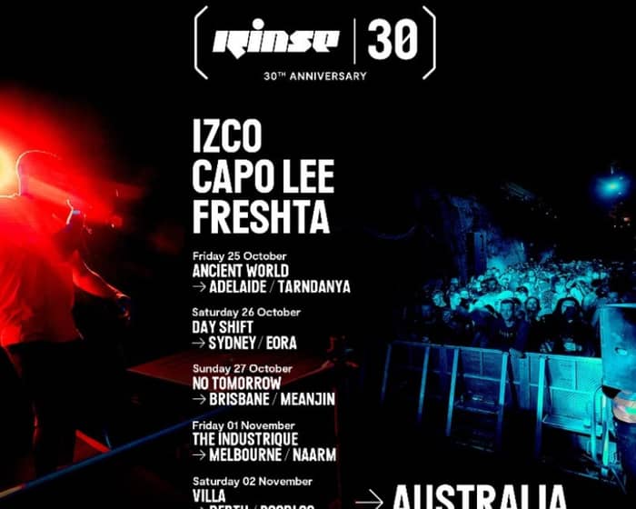 Terminal x Different Intel Presents: Rinse FM 30 Years with IZCO, Capo Lee & Freshta tickets