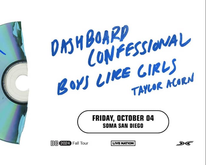 Dashboard Confessional tickets