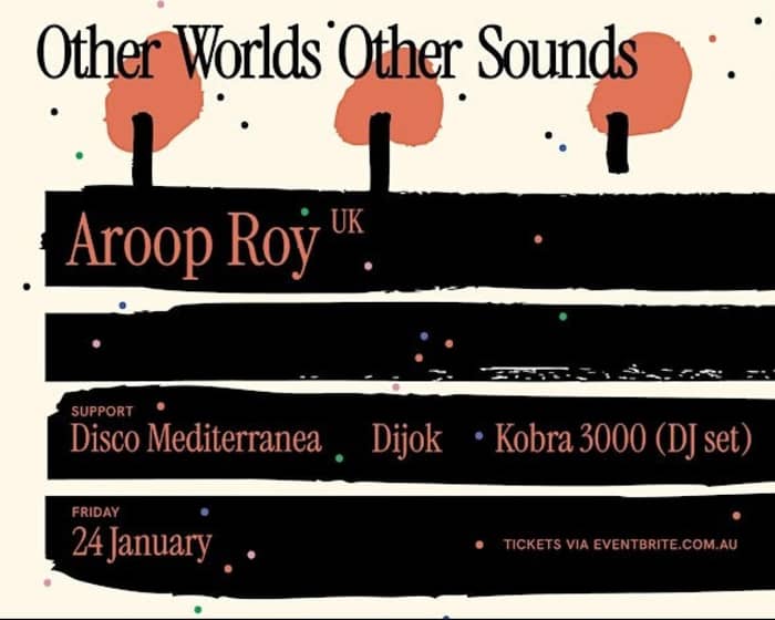 Aroop Roy tickets