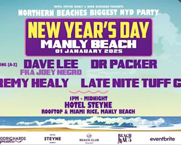 NYD Manly Beach 2025 tickets