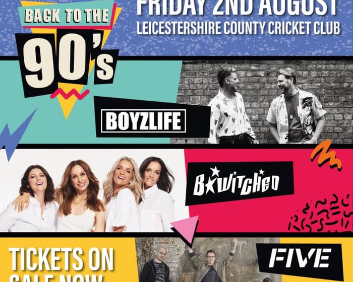 Back to the 90's tickets