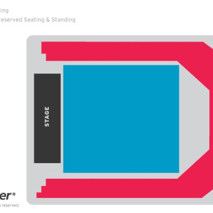 O2 Academy Birmingham seat map