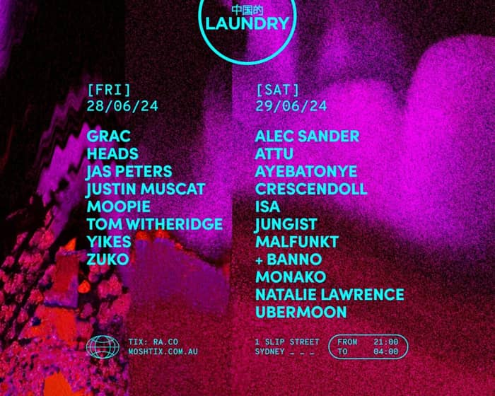Chinese Laundry - First Drop - Night 2 tickets