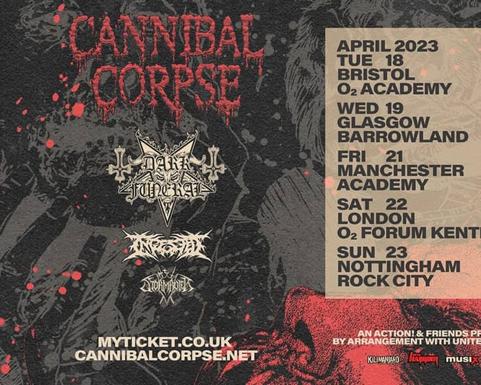 Cannibal Corpse tickets
