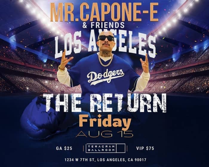 Mr. Capone-E tickets