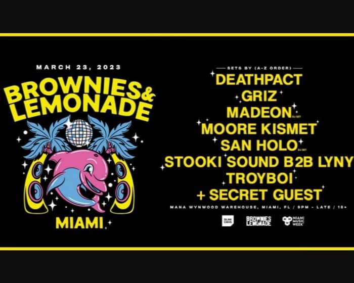 Brownies & Lemonade Miami 2023 tickets
