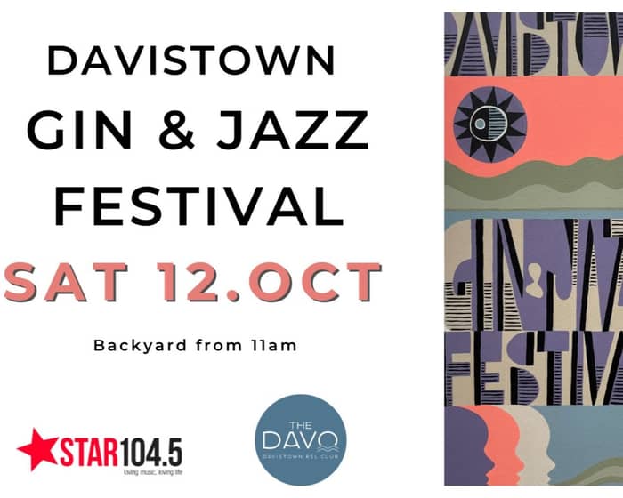 Davistown Gin & Jazz Festival Oct 2024 tickets