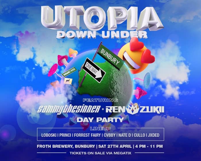 Utopia Day Party | BUNBURY | Down Under Tour tickets