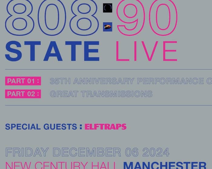808 State tickets