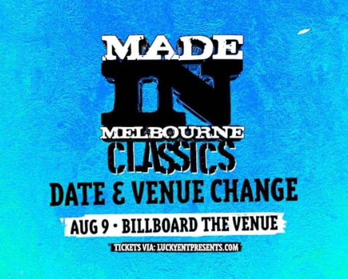 Made In Melbourne tickets