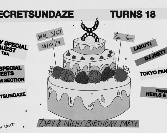 Secretsundaze Day & Night Birthday Party tickets