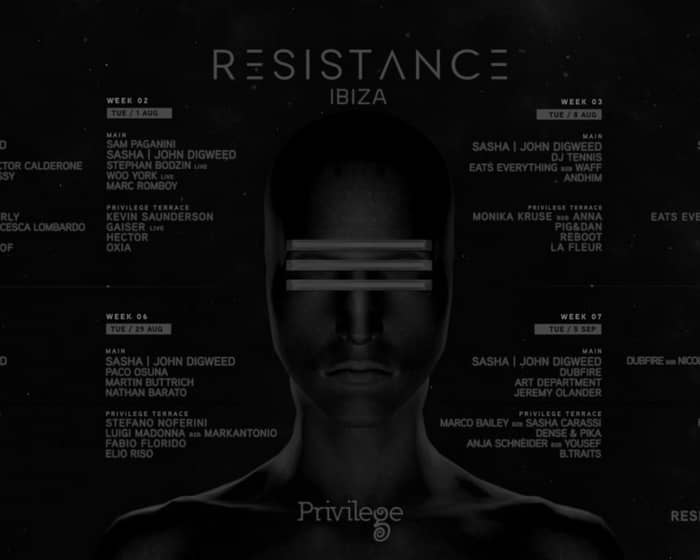 Resistance Ibiza - Week 07 tickets