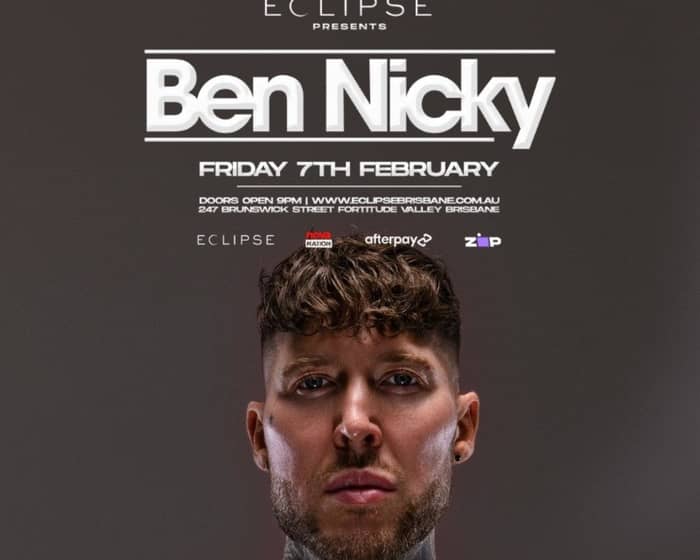 Ben Nicky tickets