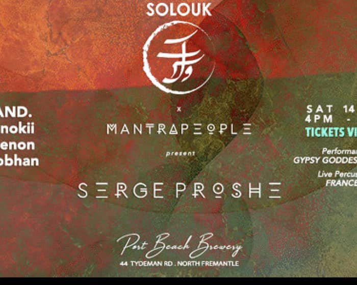 Solouk X Mantra People tickets