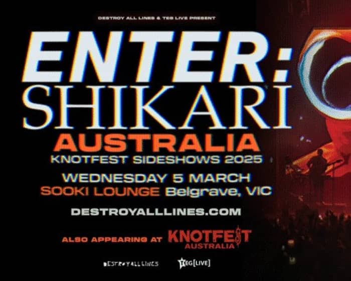 ENTER SHIKARI | Official Knotfest Sideshow tickets