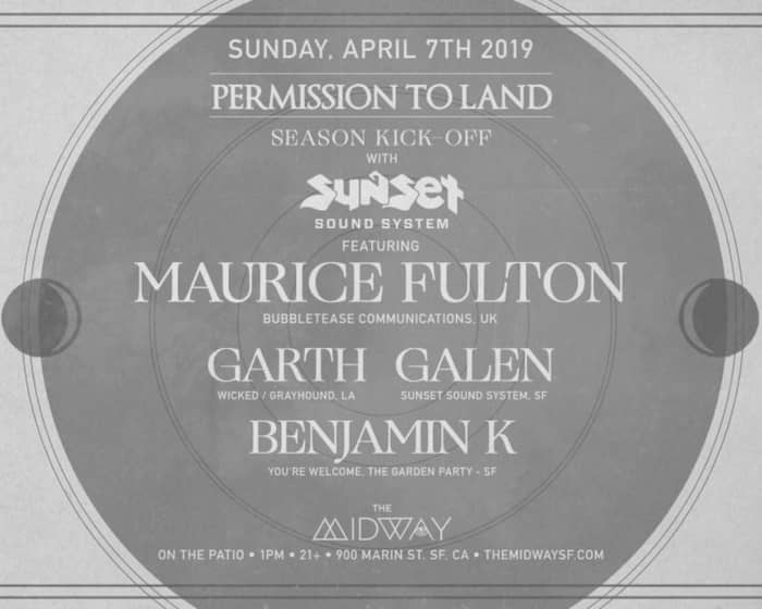 Permission to Land Season Kick-Off with Sunset Sound System tickets