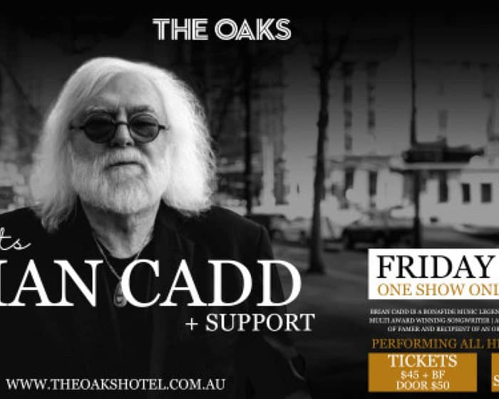 Brian Cadd tickets