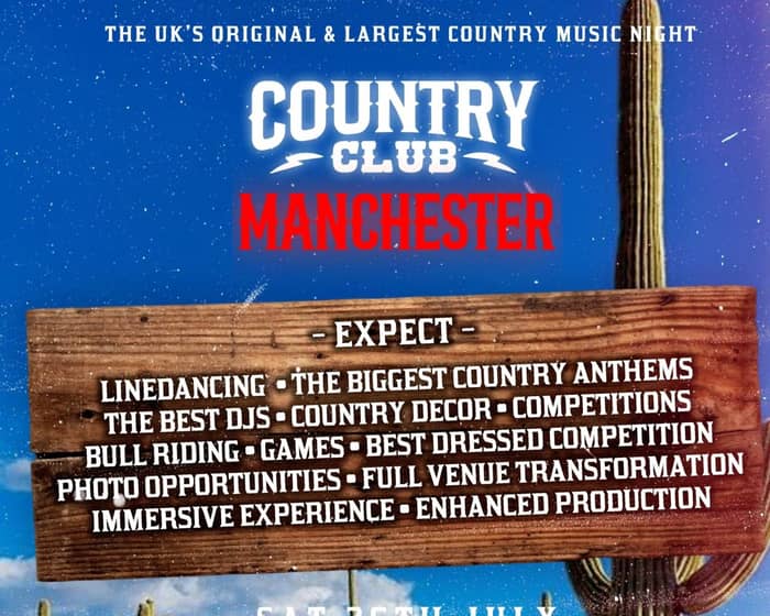 Country Club Manchester tickets