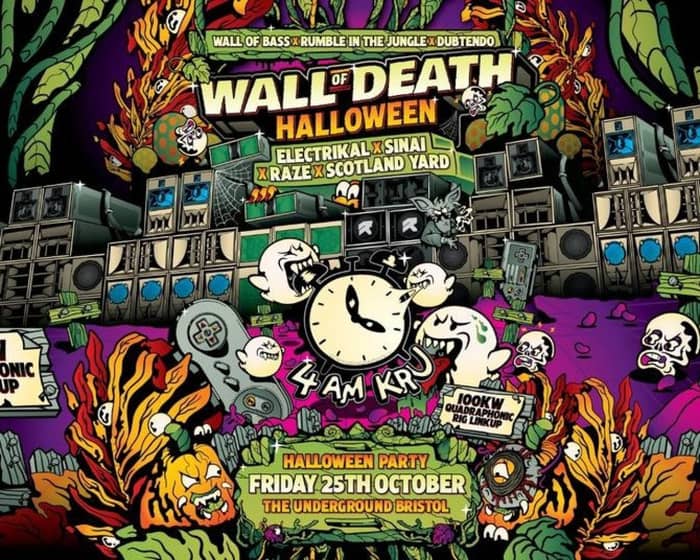 Wall of Bass x 4AM KRU x Dubtendo: Wall of Death tickets