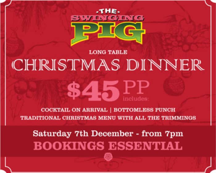 Long Table Christmas Dinner tickets