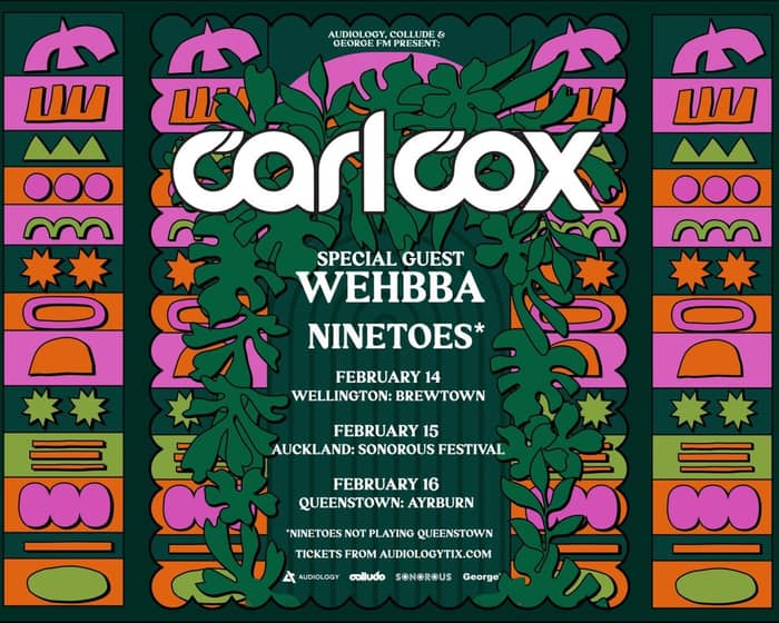 Carl Cox | Queenstown tickets