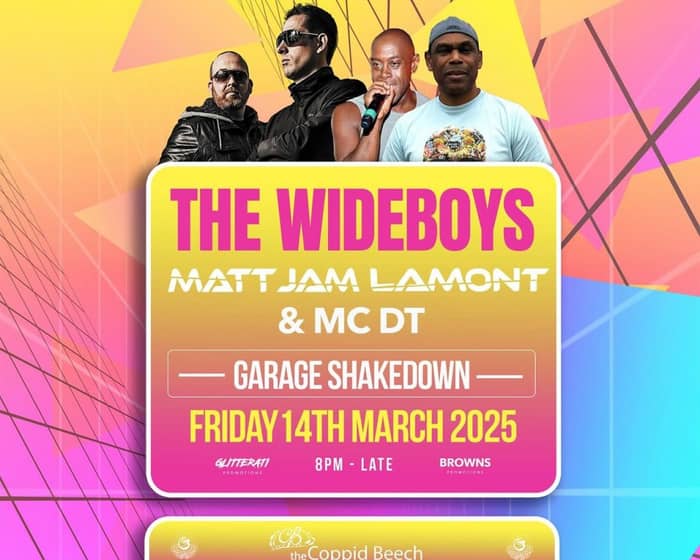 Glitterati & Browns Promotions Matt Jam Lamont & The Wideboys tickets