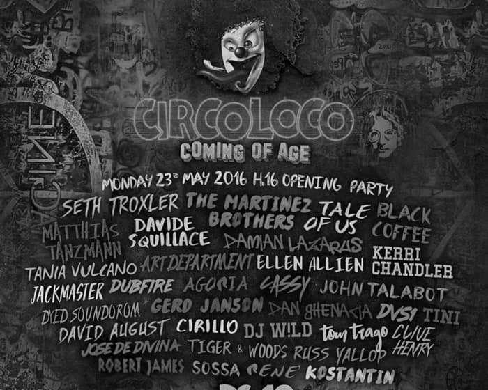 Circoloco Opening Party tickets