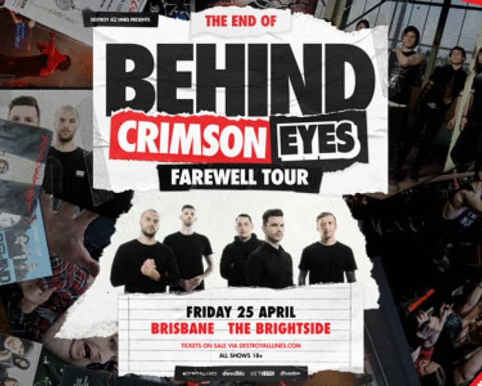 Behind Crimson Eyes tickets