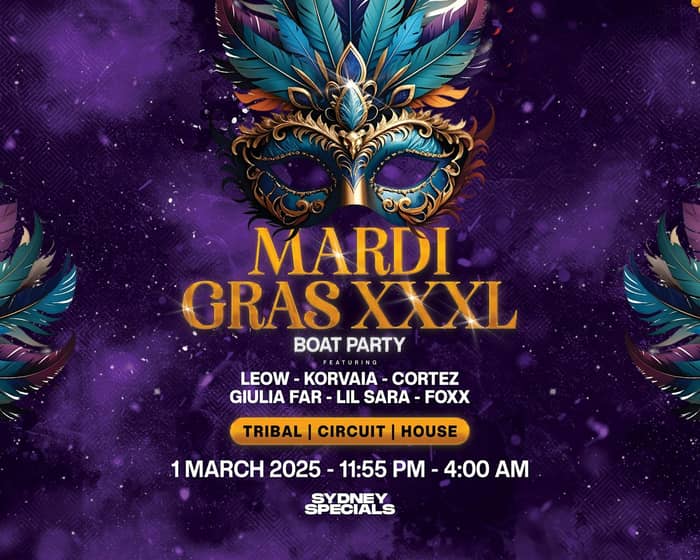 mardi gras boat party 2025