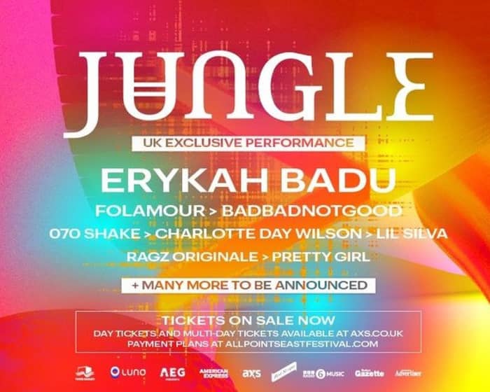All Points East - Jungle tickets