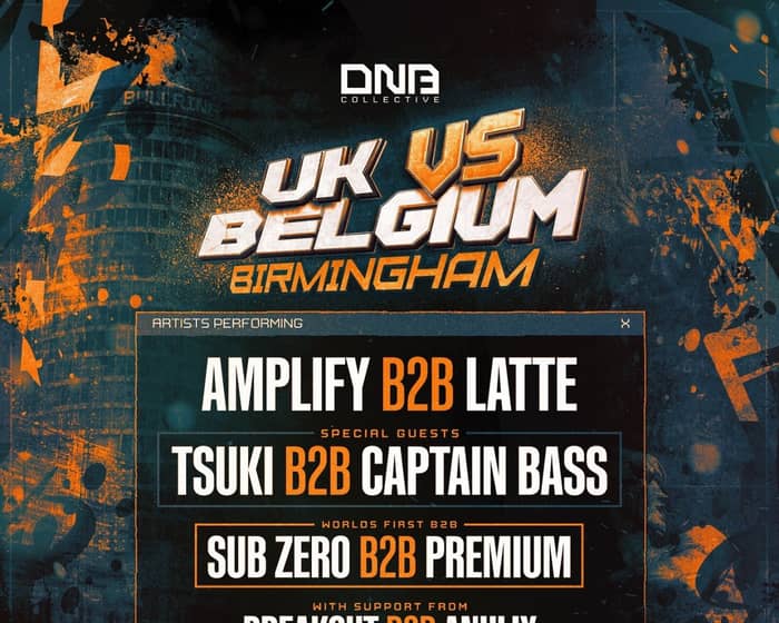 DNB Collective - UK VS Belgium Tour tickets