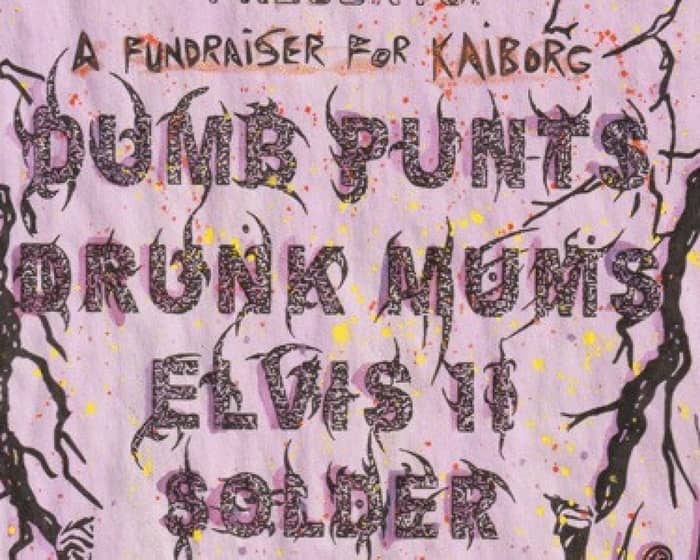 A Fundraiser For Kaiborg ft. Dumb Punts, Drunk Mums, Elvis II + Solder tickets