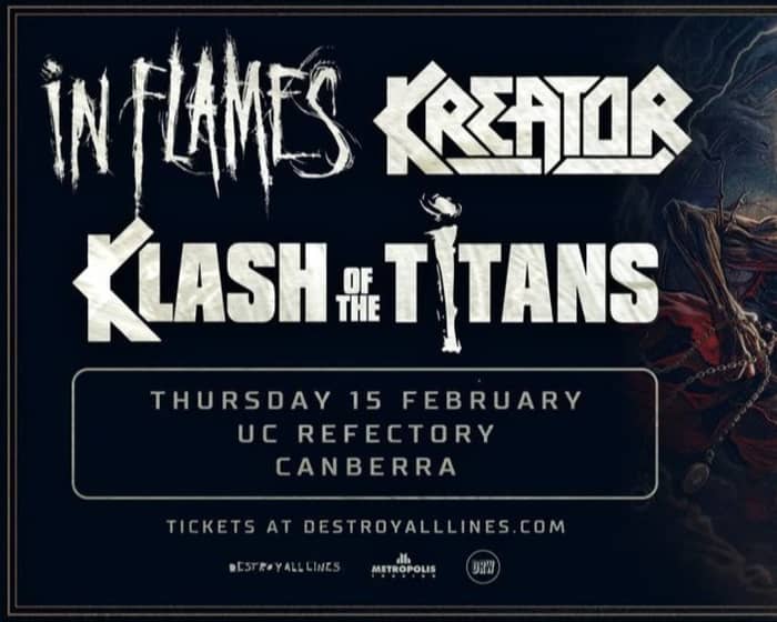 Kreator and In Flames - Klash Of The Titans tickets
