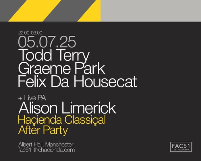 Hacienda Classical After Party tickets