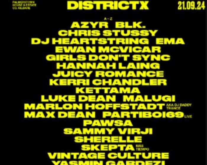 District X Festival tickets