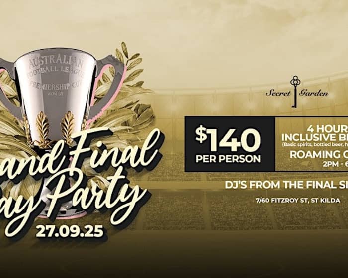 AFL Grand Final Day 2025 tickets