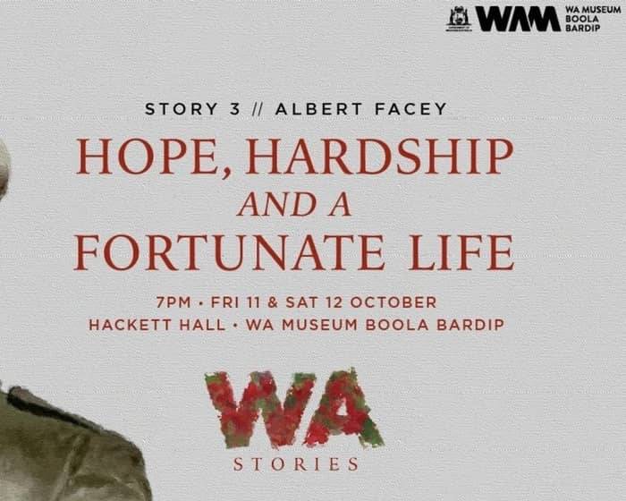 Hope, Hardship and a Fortunate Life tickets